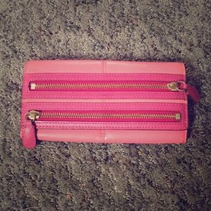 Light Pink COACH wallet